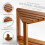 Wooden Shower Stool for Shaving Legs Inside Shower 3