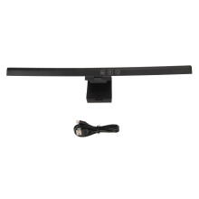 Barra de luz para monitor, ideal para cuidar dos olhos. Lâmpada LED assimétrica para monitor de computador com controle por toque, alimentação