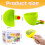 Dip Clips Bowl, Dip Container, Plate Clipon Holder, Assorted Dip Dish 5