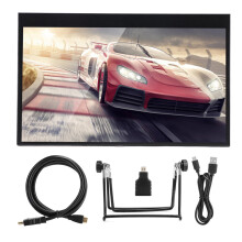 Monitor portatile da 14 pollici con schermo IPS Eye Care, ampio angolo di visione, display Full HD, risoluzione 1920x1080, regolazione della