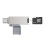 CR006 Zinc Alloy Card Reader Type C SD/TF USB Flash Disk Support 256G Multi Memory Card Reader for Computers Phones 2