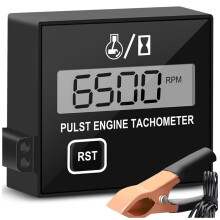 Digital Chainsaw Tachometer Small Engine Tachometer Digital Display Pulse Speedometer Motorcycle Electronic Tachometer