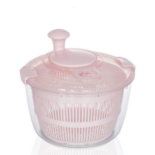 Large Plastic Quick BPA Free Salad Spinner for Kitchen Vegetable 5 Litres