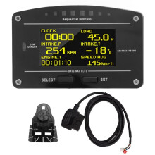 Multi-Function Race Dash Panels OLED Display Dashboard OBDll Bluetooth Connection 11000RPM Racing Gauge