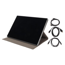 Écran portable, écran tactile IPS multipoint (10 points), moniteur tactile 10,5 pouces, résolution 1080p, avec ports USB Type-C et HDMI, léger.