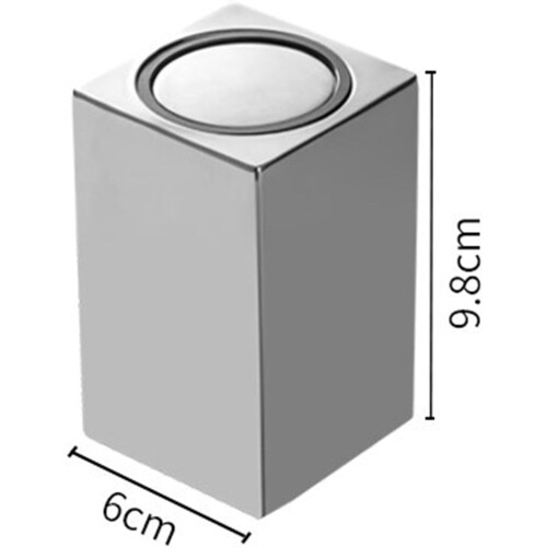 Retractable Toothpick Holder for Home Dining Table Square Size 1