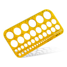 AH5033 Circle Template 136 mm AH5033 45 Circles