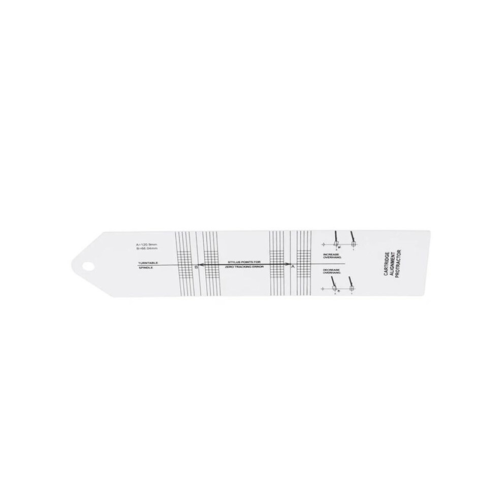 Pickup Calibration Distance Gauge Protractor Record Lp Vinyl Turntable Phonograph Phono Cartridge Stylus Alignment 4712419391834