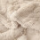 Fluffy Lamb Blanket 150x200 cm Soft Warm Beige 5