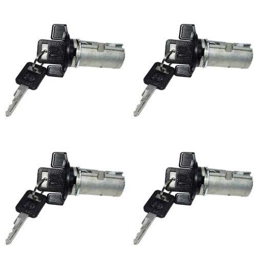 4X Ignition Key  Lock Cylinder for  C/K1500 R/V1500  Chevy 701398 Replacement