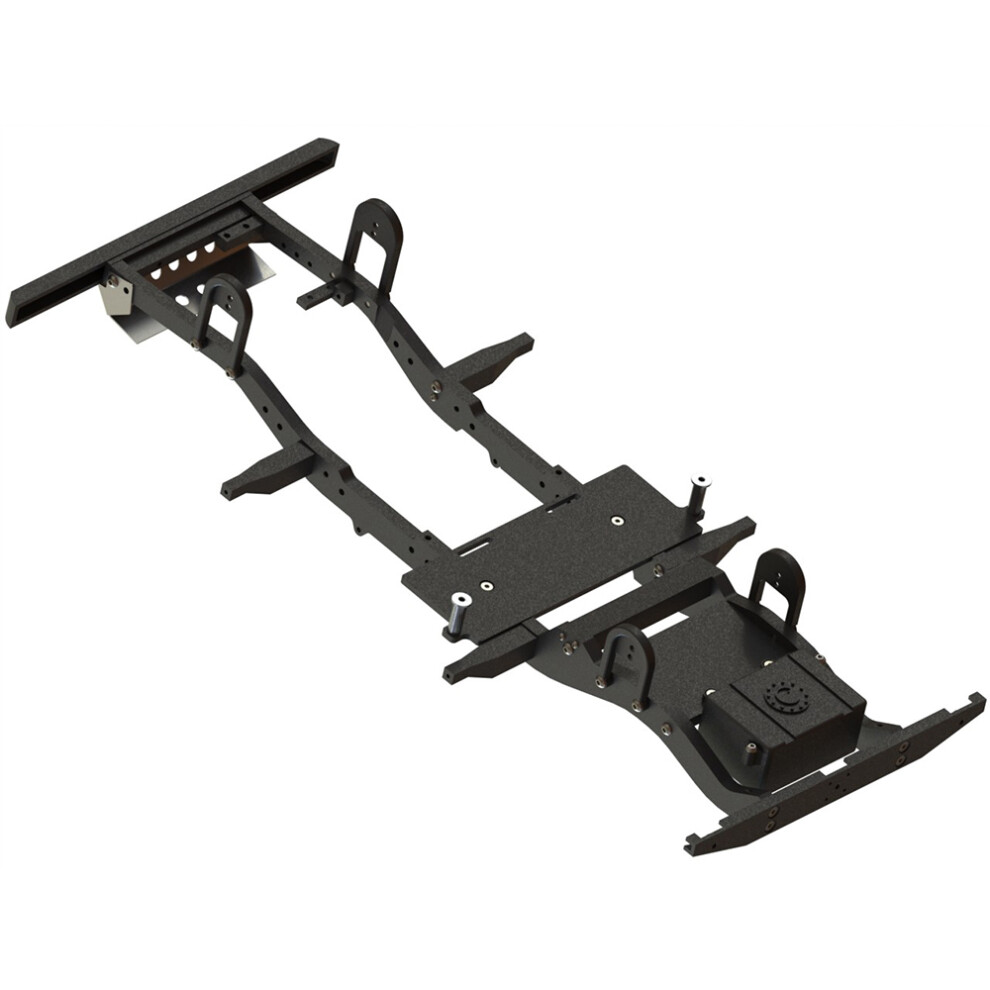 1/10 Rc4wd Aluminum Frame Beam Chassis Brace Gelande Ii D90 Rc Rock Crawler Truck Black 4712654879395