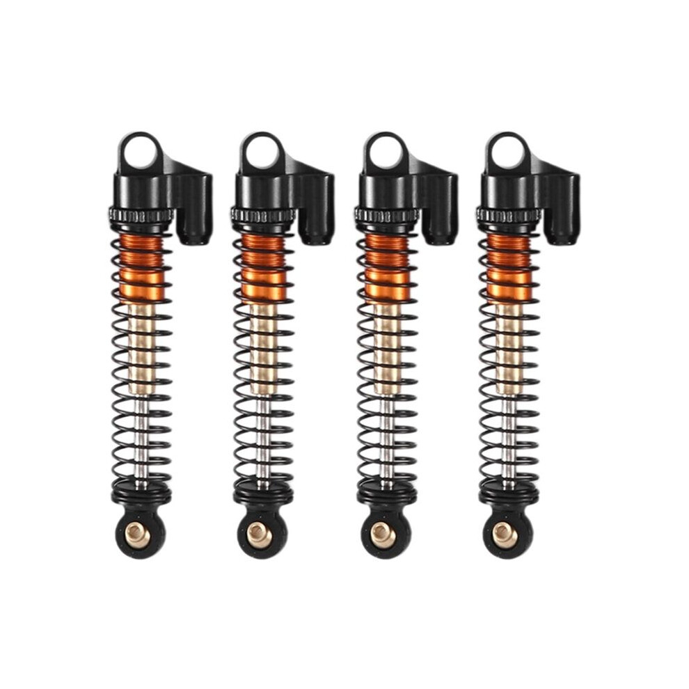 4Pcs 53Mm Extended Metal Shock Absorber Damper For Axial Scx24 Ax24 1/24 Rc Crawler Car Upgrade Parts,3 6131407773717