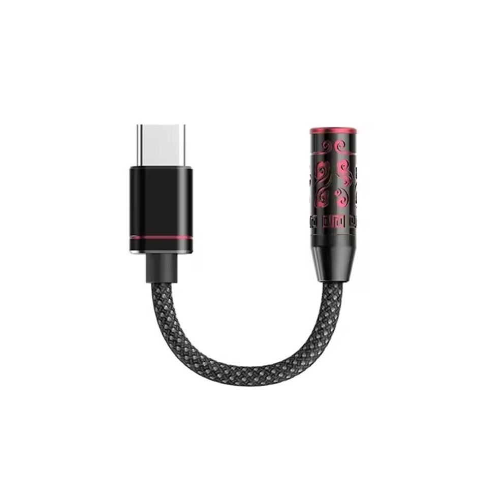 Usb Dac Amp Type-C To 3.5Mm Earphone Adapter Usb-C Cable Dsd Decoder For Android Tc 3.5Mm Decoder B 4713879404911