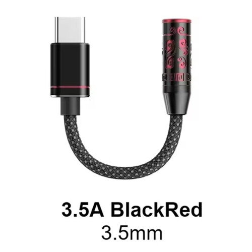 USB DAC AMP Typ-C Till 3,5 mm Hörlursadapter USB-C-Kabel DSD-Dekoder för Android TC 3,5 mm Dekoder B 1