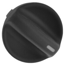 New Black Heater Control Knob Fan Speed Ac Temperature Knob for Accord 1994-97