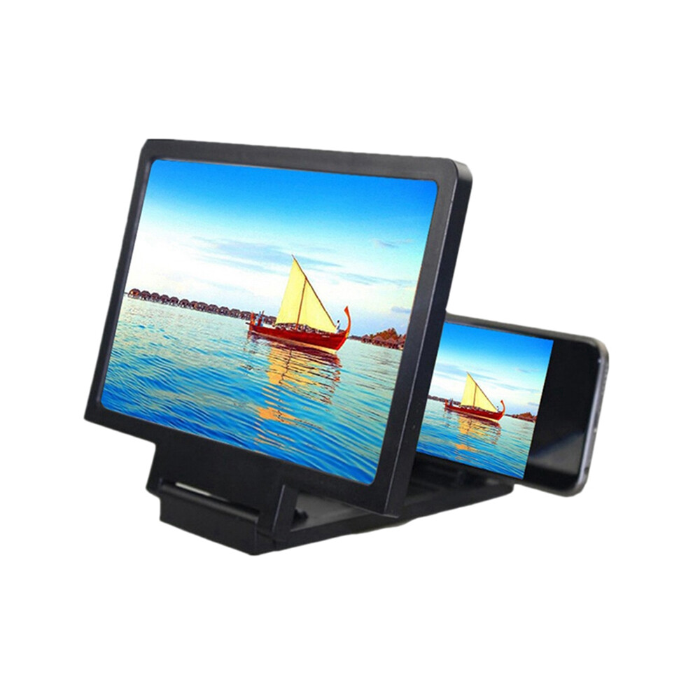 Saudism Screen Magnifier 3D Smart Mobile Phone Movies Amplifier Anti-Radiation Screen With Phone Holder For Any Smartphone
