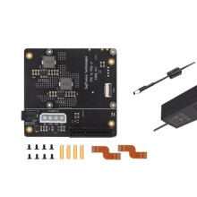 X1010 Expansion Board PCIe FFC Connector to Standard PCIe X4 Slot Expansion Board for Raspberry Pi 5 EU PLUG