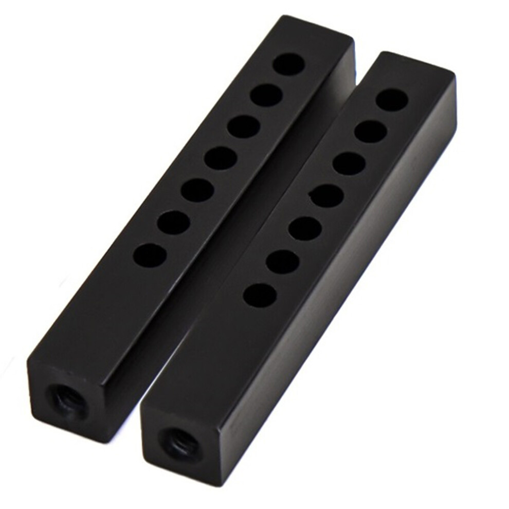 2Pcs Metal Bumper Mount Holder Post For 1/10 Rc Crawler Car Axial Scx10 90046 Scx10 Iii Axi03007 Traxxas Trx4 Trx6 Black 4714028007755