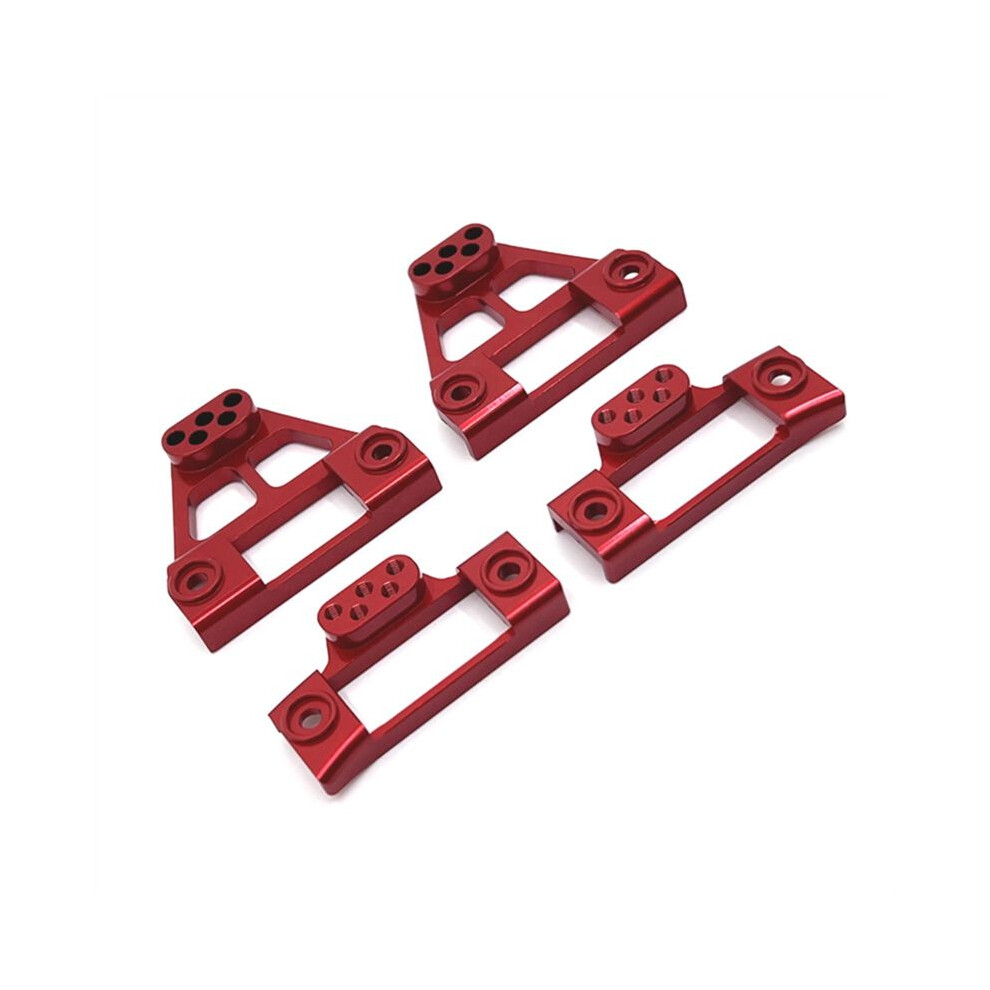 Rc Car Upgrade Rear And Rear Shock Absorbers Kit For Mjx 1/12 H12y H12y+ Rc Car Upgrade Accessories Red 4713747112573