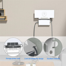 2-In-1 voor Starlink Gen 3/V3 Routermontage en Voedingsbeugels Houder-Internetkit Satelliet, Stabiliteit Muurhouder