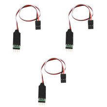 3 Stks 3CH 3-Kanaals LED Lamp Licht Schakelaar Panel voor 1/10 1/8 RC Model Auto HSP Axiale SCX10 Trx4