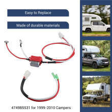 Durable 12V 15AMP Battery Harness 4716-4701 4749A5531 for Coleman Pop-Up Camper