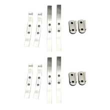 4x Steel Shock Absorption Leaf Springs Suspension for WPL D12 B14 B24 B16 B36 RC Truck Car Parts Accessories