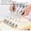 Stainless Steel Retractable Pizza Cutter Kitchen Baking Accessory for Cake Dough 4