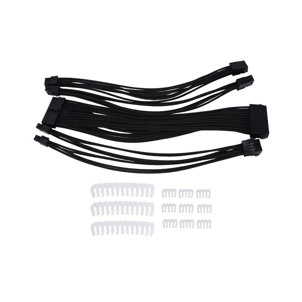 Computer Power Extension Cable Psu Atx 24Pin Extension Cable 8-Pin 6+2Pin Cord 24-Pin Motherboard Extension For Computer 4854110139220