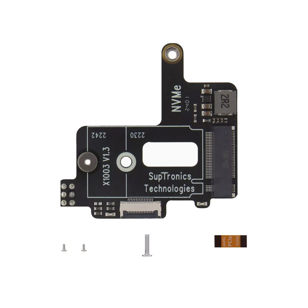 X1003 Pcie Expansion Board For Raspberry Pi 5 Pcie To M.2 Nvme Ssd Expansion Board For 2242 2230 Nvme Ssd 4854110139497