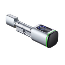 Intelligent Lock Cylinder Tong Tong APP Card Anti-Theft Gate Fingerprint Lock Replacement Lock Cylinder,A