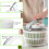 Multi-Use Salad Spinner for Home Kitchen Gadgets 3.8QT 5