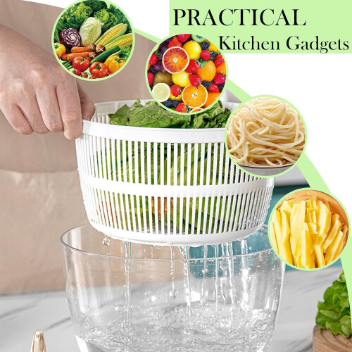 Multi-Use Salad Spinner for Home Kitchen Gadgets 3.8QT 1
