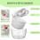 Multi-Use Salad Spinner for Home Kitchen Gadgets 3.8QT 4