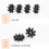10Pcs Flexible Coupling Steering Column Coupler for   563152K000FFF 5