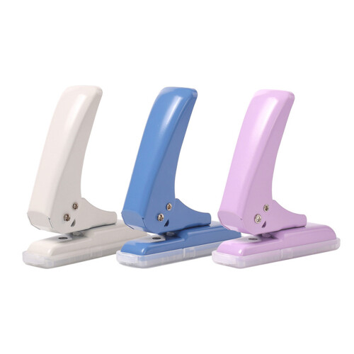 Circle Single Round Paper Punch Paper Puncher Single Hole-Blue 1