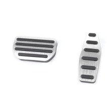 Car Accelerator Brake Foot Pedals Covers for  Jimny 2010 2011 2012 2013 2014 2015 2016 2017 2018 2019 2020, Silver
