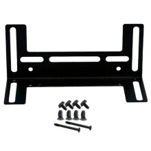 120mm RAM Module Cooling Pump Radiator Support Drainage Reservoir Mount Bracket Holder Heatsink Fan Holder Stand Black