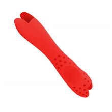 Ergonomic Pen Grip Writing Aid Grip Pencil Holder Grip For-Red