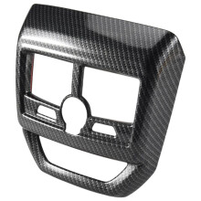 Car Air Conditioning Cover Trim, for 3008 5008 Rear Behind Armrest Box Outlet Vent Frame Decoration