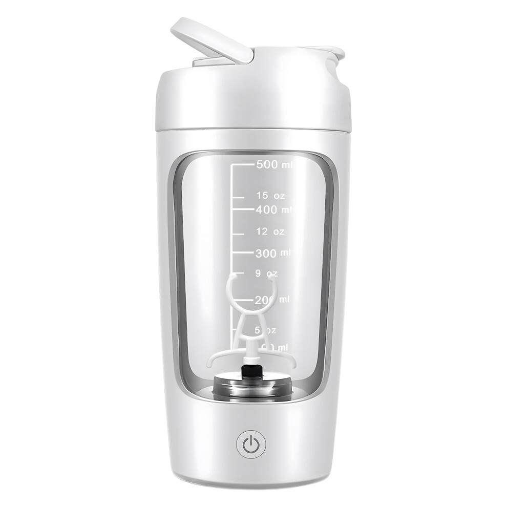 Electric USB Rechargeable Shaker Bottle for Protein Mixes