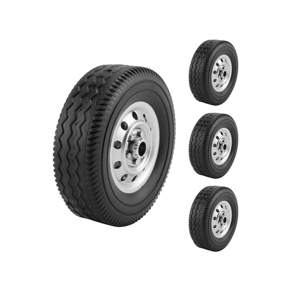 4Pcs Wheel Tire Tyre For Wpl D12 1/10 Rc Truck Car Diy Upgrade Spare Parts Accessories 6134218591631