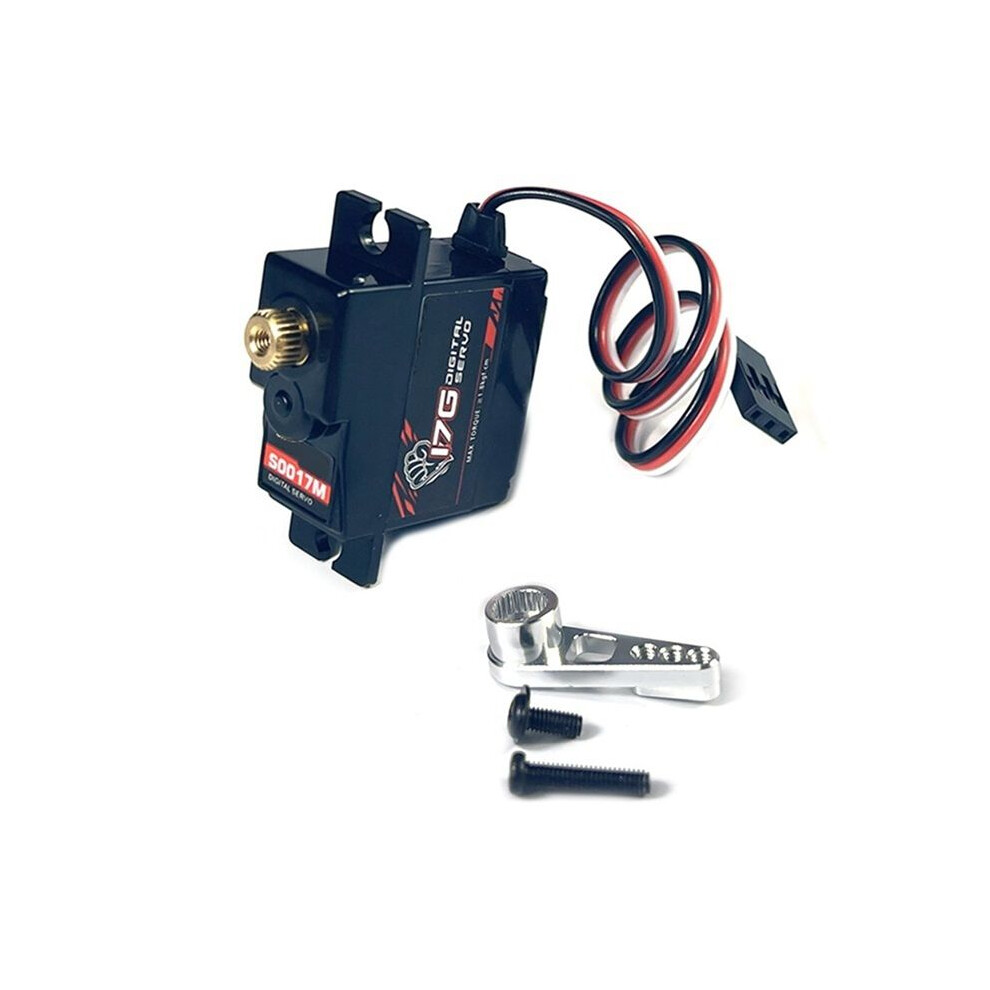 17G 3.5Kg Metal Gear Digital Servo And Metal Servo Arm S0017m For Wpl C14 C24 Mn D90 Mn99s Rc Car Upgrade Parts,3 6133381072091