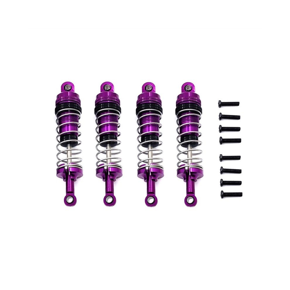 Metal Oil Shock Absorber For Wltoys 144001 144002 144010 124007 124016 124017 124018 124019 Rc Car Upgrade Parts, Purple 4711342684815