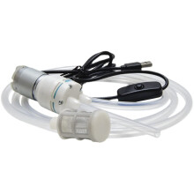 Electric Mini  Pump with 3.0 m Silicone Hose, Liquor Suction Device for Household, Brewery Equipment with USB Connection