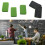 50Pieces Small Whiteboard Erasers with Felt Pad Light Weight EVA 4