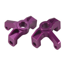 Metal Steering Cup Braço Balanço Atualização Kit de Peças para 144001 1/14 124018 124019 1/12 RC Acessórios Do Carro, Roxo