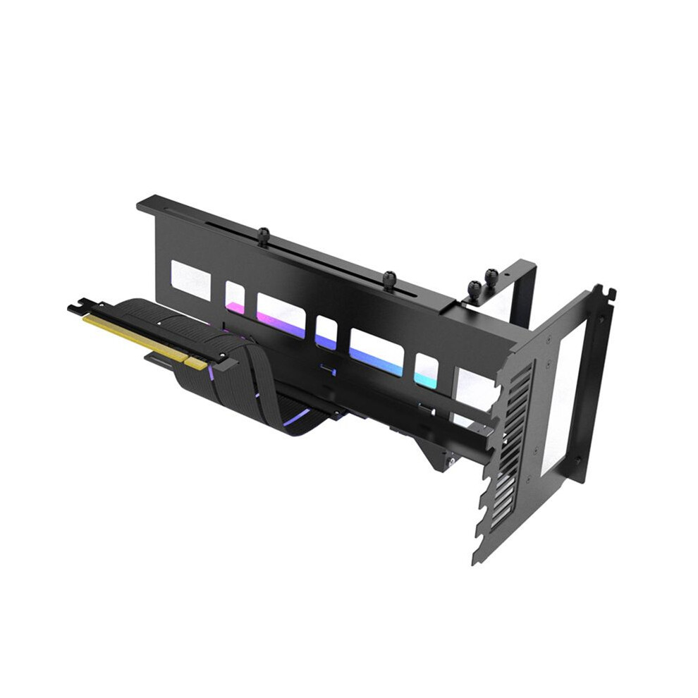 Ez-40 Argb Graphics Card Vertical Bracket Pcie 4.0 X16 Adapter Cable Gpu Graphics Card Steering Bracket 4854110119406