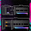 EZ-40 ARGB  Card Vertical Bracket PCIe 4.0 X16 Adapter Cable GPU  Card Steering Bracket 5