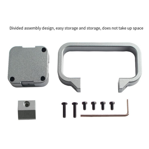For Bambu A1 Mini All Metal Handle CNC AL6061 Material Kit Easy to Hold for Bambu Lab A1 MINI 3D Printer 2